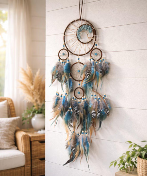 Handcrafted Dreamcatcher — Boho Wall Decor | inwhispers.ca